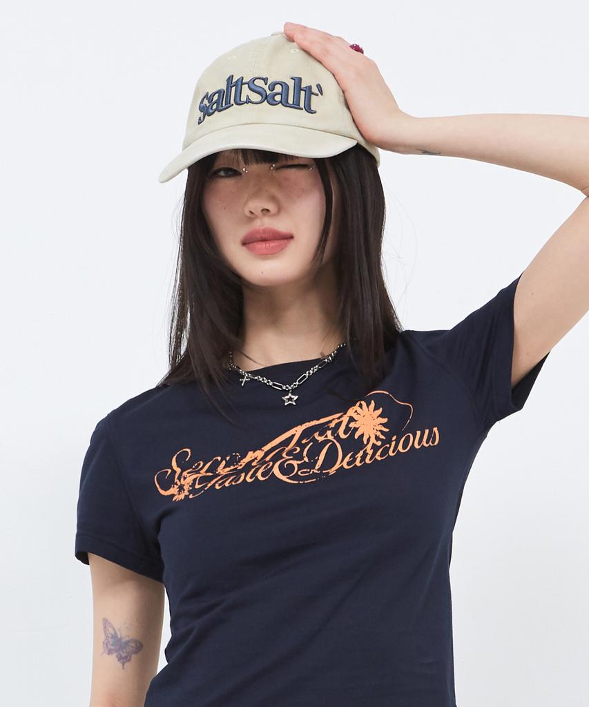 Sekeondeusolteu Double Salt Logo Ball Cap (Sand Beige)