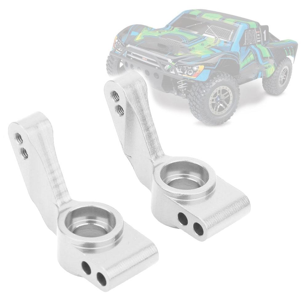 RC Aluminium Alloy L&R Steering Wheel Hub Carrier Bracket for   SLASH 2  (Light Blue)