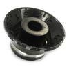 YJB PARTS Reflector Knob Made In Japan (Embossed Lettering) 4pcs, 4mm, (Black/Silver Plated)