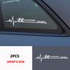 Car Side Window Stickers Auto Decor For Hyundai I10 I20 I30 NLine Sonata Tucson Azera Elantra Veloster Kona Solaris Santafe GDI KK8