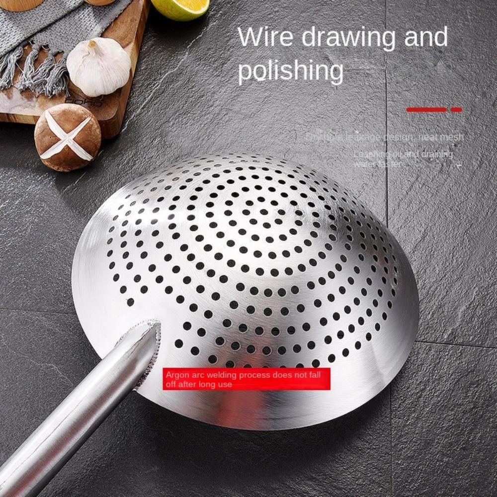 Easy To Clean Oil Flour Noodle Dumplings Sieve Multi-Functional Food Strainer  Kitchen Tools