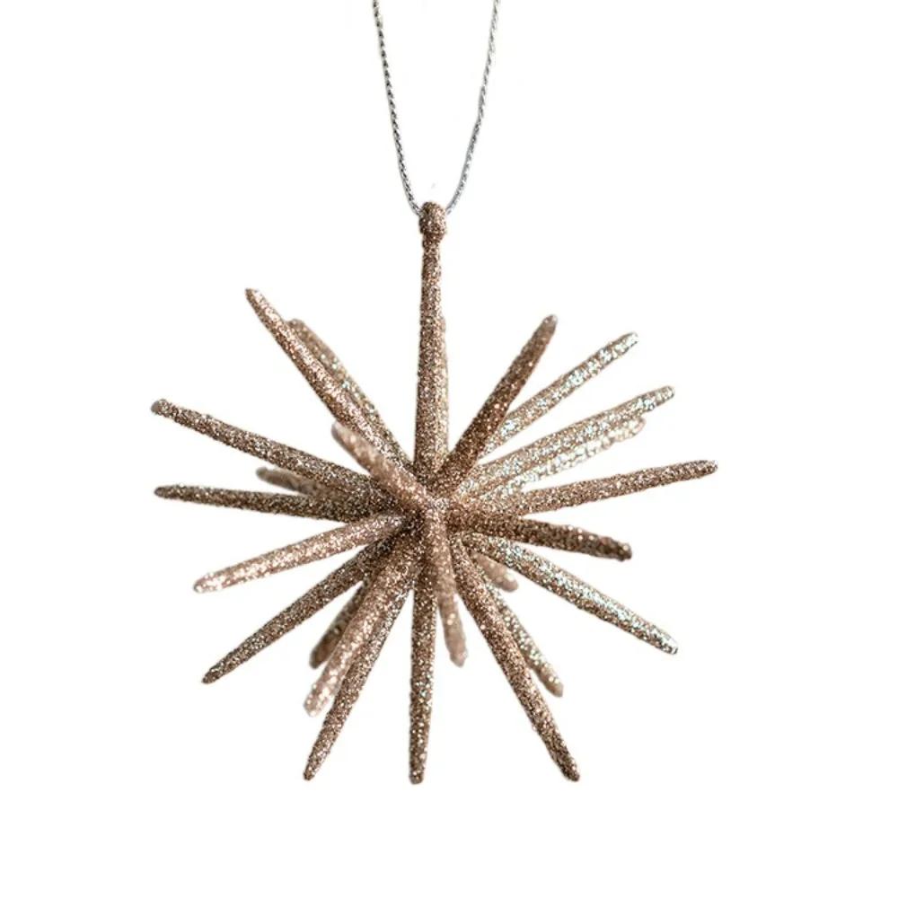 Transparent Star for Christmas Tree Hangging Christmas Star Pendant Exploding White Star New Year Stars Christmas Decorations