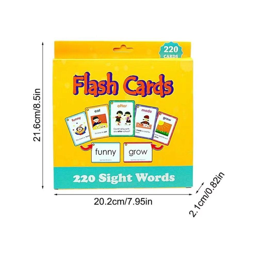Word Recognition Cards Cards Sight Word Games Early Baby Flash Cards  Party Favor Gift