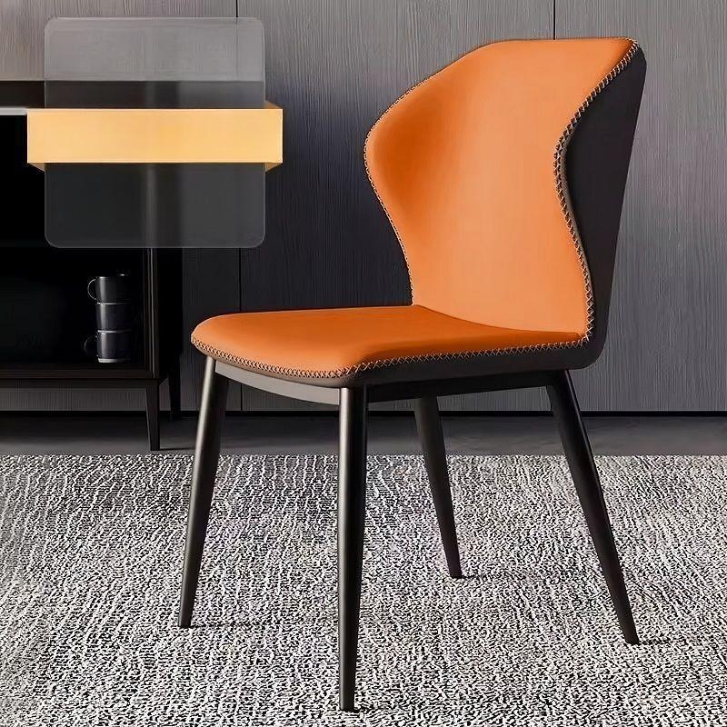 Nordic Minimalist – Modern Simple Design with Soft Padded Backrest, Home Use Table Chair, Butterfly & Negotiation Chair Style