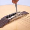 9 Pcs Understring Radius Gauge Stainless Steel Guitar Gauge for Guitar Bass