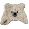 Simple Street Hat Trendy Portable Hat Casual Long Plush Hat Windproof Warm Hat for Everyday Wear