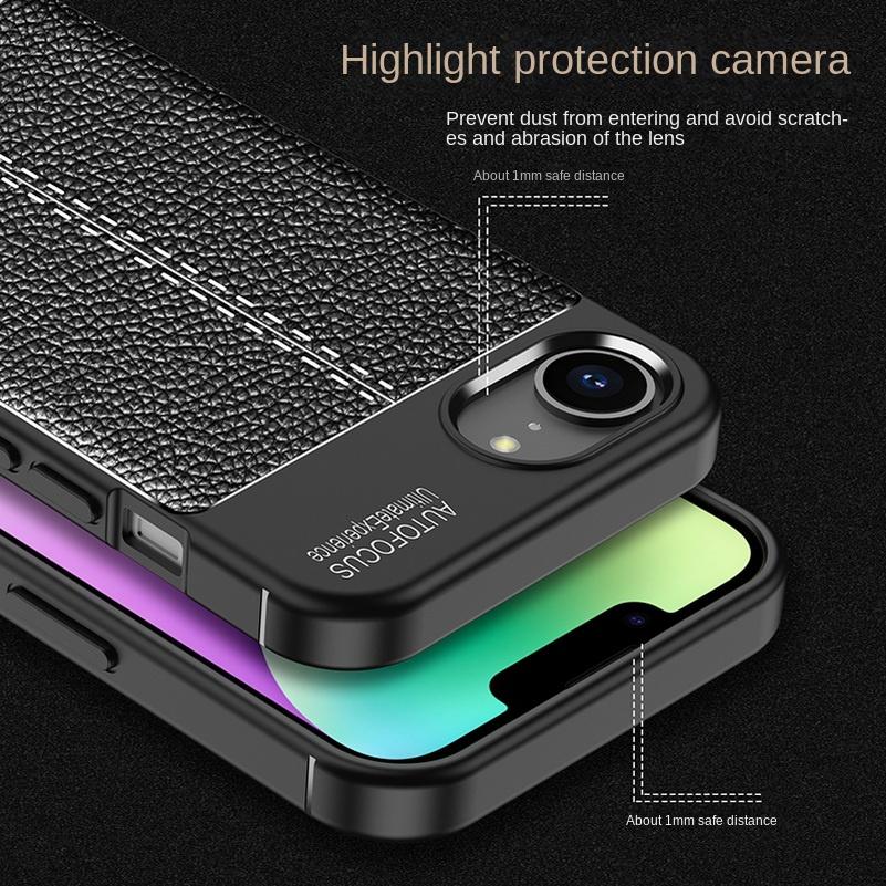 Dla iPhone 16e iPhone 16 Pro Max 16 + 15 Pro 14 13 Pro Max 12 Pro 11 Etui Miękki silikon Chroń Tylna okładka