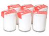 Kameyama Candle Candle Set of 6 In a Cup Preparedness Long-lasting [24-hour Votive] [Candle] [Wax Candle] [Cup] [Power Outage] [Emergency] [Disaster]