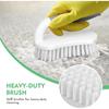 1PC washing brush, strong cleaning brush with hard bristles, suitable for cleaning brushes in showers, bathrooms, carpets, kitchens and bathtubs