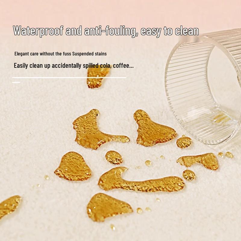 Thick Winter Faux Cashmere Seat Cushion for Office, Classroom, or Dorm Chair