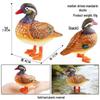 Realistic Farm Animal Models: Big Yellow Duck, Rooster, Turkey, Goose, and Swan