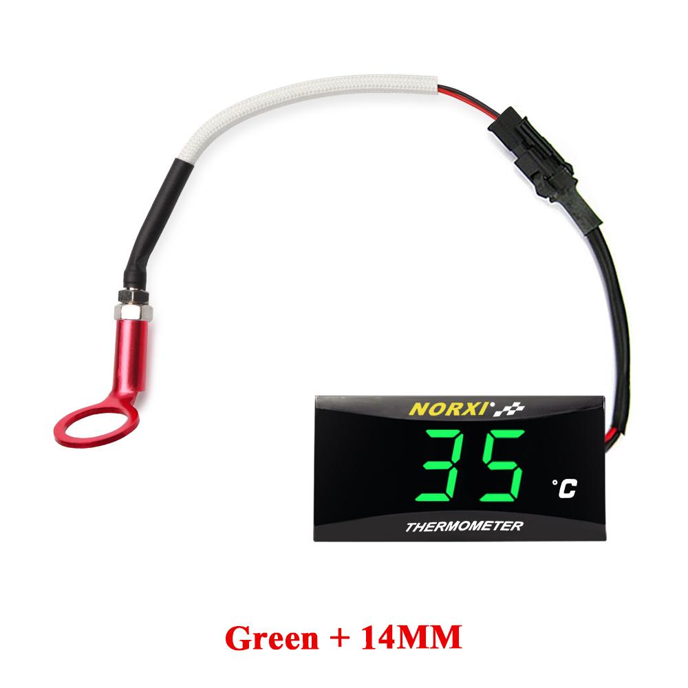 motorcycle cylinder head temperature sensor norxi mini square digital instrument humidity for nmax125 motorcycle