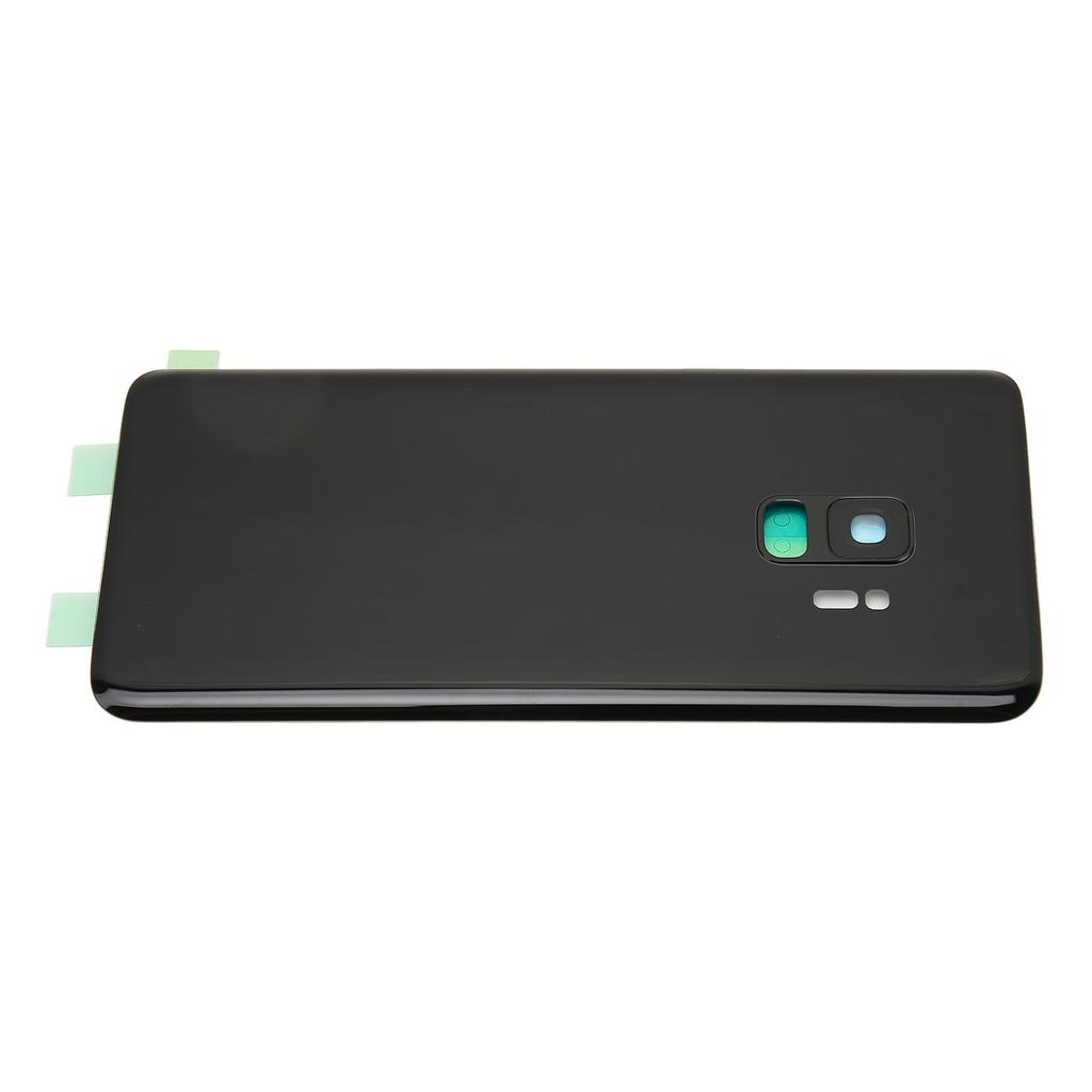 Battery Back Glass Cover Waterproof Rear Door Housing with Pre Installed Camera Lens and Adhesive for Galaxy S9 G960