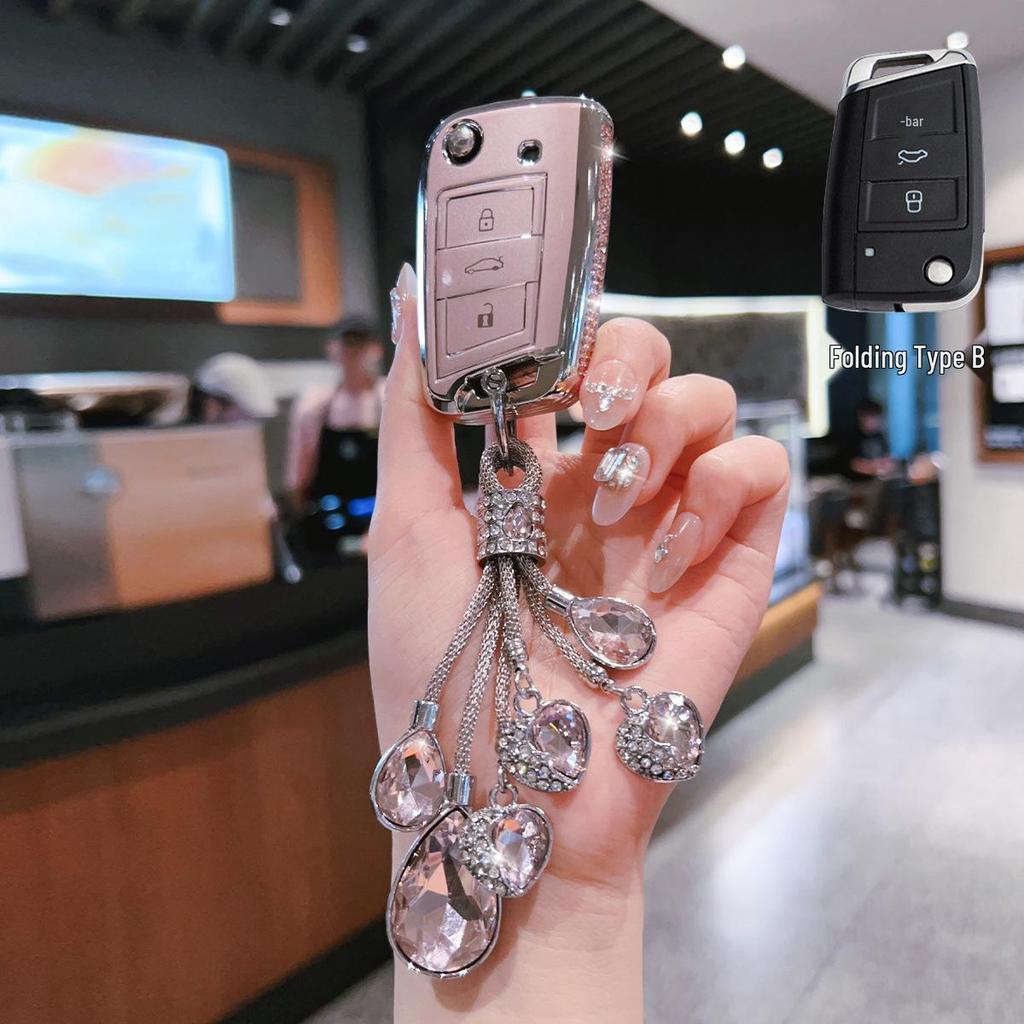 Volkswagen Key Cover for Passat, Sagitar, Lavida, Magotan, Tayron, T-Cross, Teramont, Bora Models.