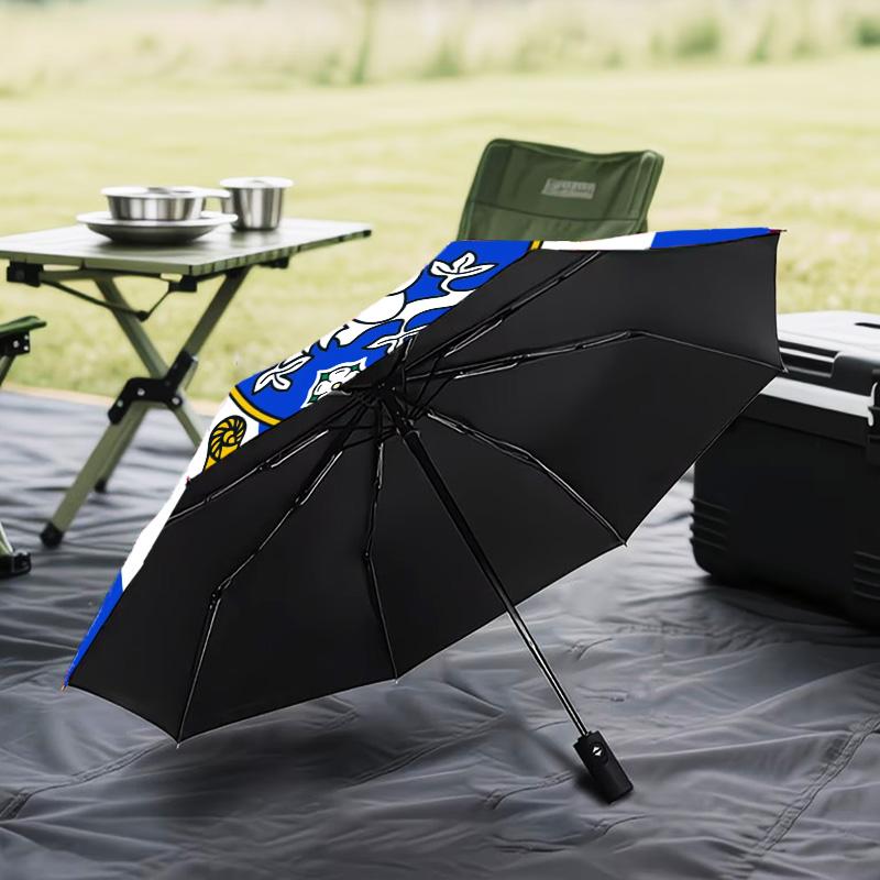 Owl Symbol Wednesday Automatic Folding Umbrella - 8-Rib Travel Umbrella with Auto Open/Close & Portable Gifts for Holidays or Birthdays
