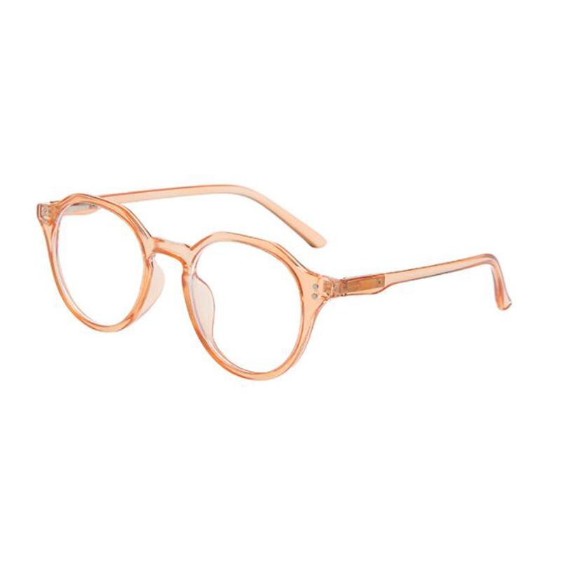 Retro Polygon Frame Anti Radiation Glasses Ultralight Men Women Fashion Eyewear -1.0 -1.5 -2.0 -2.5 -3.0 To -6.0