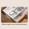 Plastic Telescopic Drawer Storage Container Adjustable Stackable Drawer Divider Organizer Durable Household