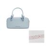 Charles & Keith Summer High-Value Popular Versatile Cream Color Soft Boston Bag Women Handbags CK2-30271574