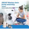 LITE-Front-Load Washer Drain Pump Filter Assembly For Whirlpool
