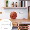 Basketballständer Runder Ring Ballständer zur Präsentation Acryl Fußballständer Ballhalter für Fußball Basketball Fußball