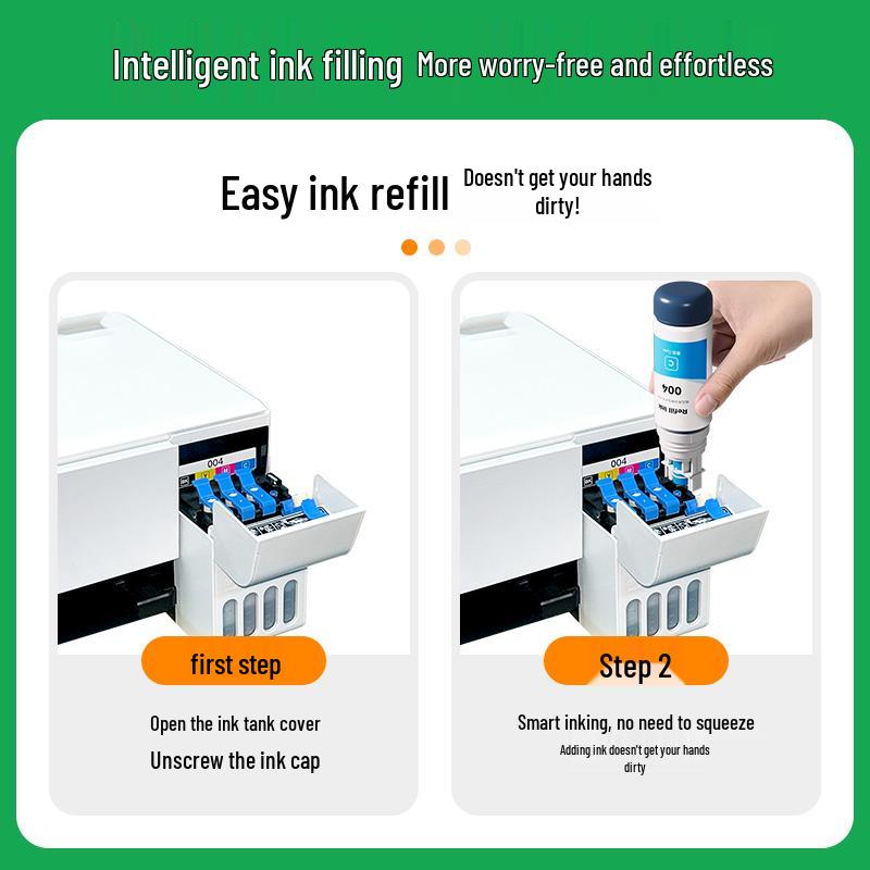 Compatible HP/Epson/Brother Ink Cartridge for Models 803, 805, 680, 845, and 3380 with Continuous Ink Supply