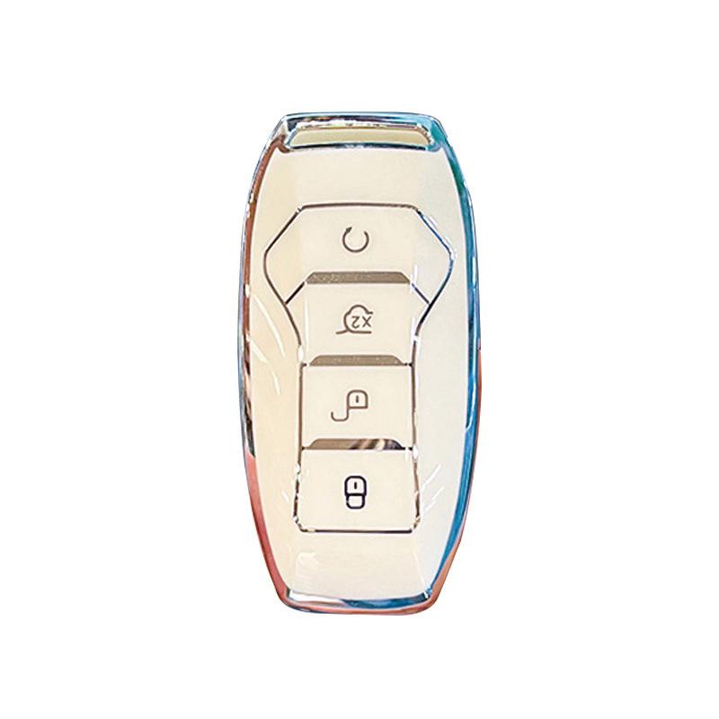 BYD Key Cover for Dolphin Song, Qin DMI, Han EV, Yuan Pro, Tang, Seal, GT, and Seagull - Summer Edition