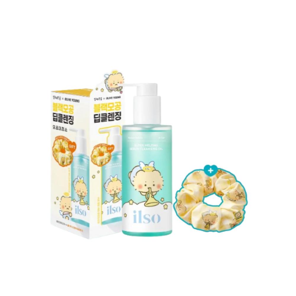 ilso Super Melting Sebum Cleansing Oil 200ml Gift Set (+Scrunchie)