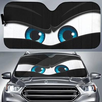 Hete Verkoop Zomer Auto Universele UV Reflecterende Zonnescherm, Boos Oog Aangepast Auto Zonnescherm, Auto Reflector