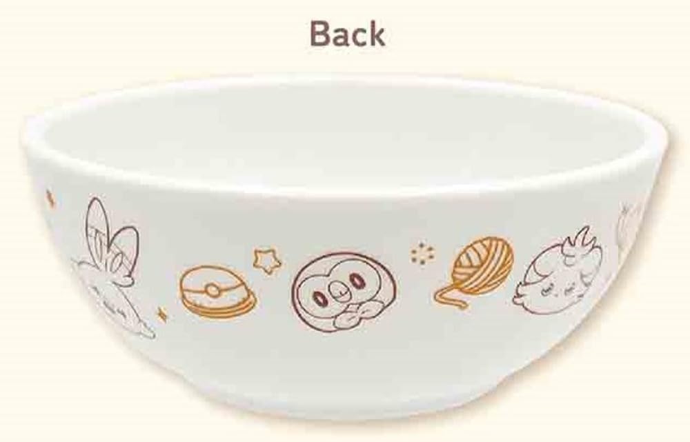 Marimo Craft Poke Piece Plush Toy Series Soup X Bowl, White, Approx. 132 H53mm, PKP-173