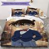 Detective Conan Anime Character Bedding 1 Duvet Cover 2 Pillowcase Without Core Without Core Soft And Comfortable Christmas Birthday Gift