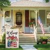 American Garden Flag Independence Memorial Day Yard Flag Outdoor Decorations