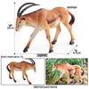 Cross-Border Animal Toy Set: Sheep, Cow, Horse, Donkey, Goat, Poultry Plastic Models