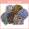 Acrylic Leopard Print Beanie With Oversized Shape Trendsetting Decoration Looks