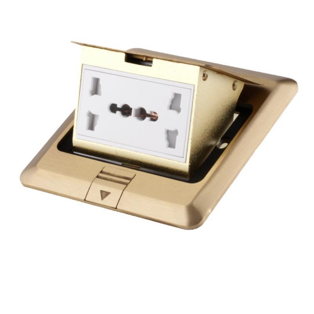 Einbaubodensteckdose Verdickte Verdeckte Steckdose Kreative Pop-Up-Steckdose Konferenzraum