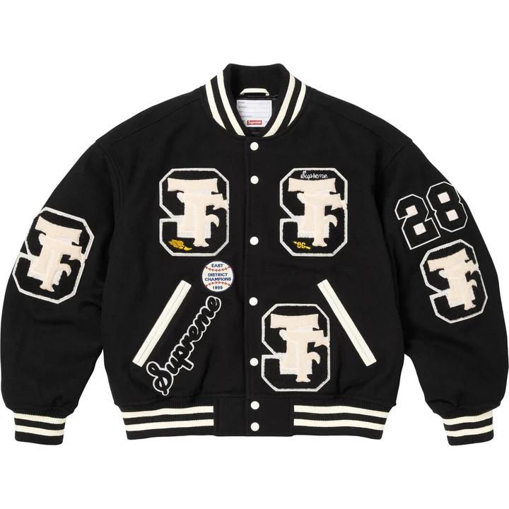 Supreme Drill Team Varsity Jacket Black
