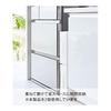 Yamazaki Jitsugyo Range Hood Filter Storage Case White Approx. W14.5 x D46.5 (Handle folded: 43.5) x H31cm Tower with Handle Stock Storage 6047