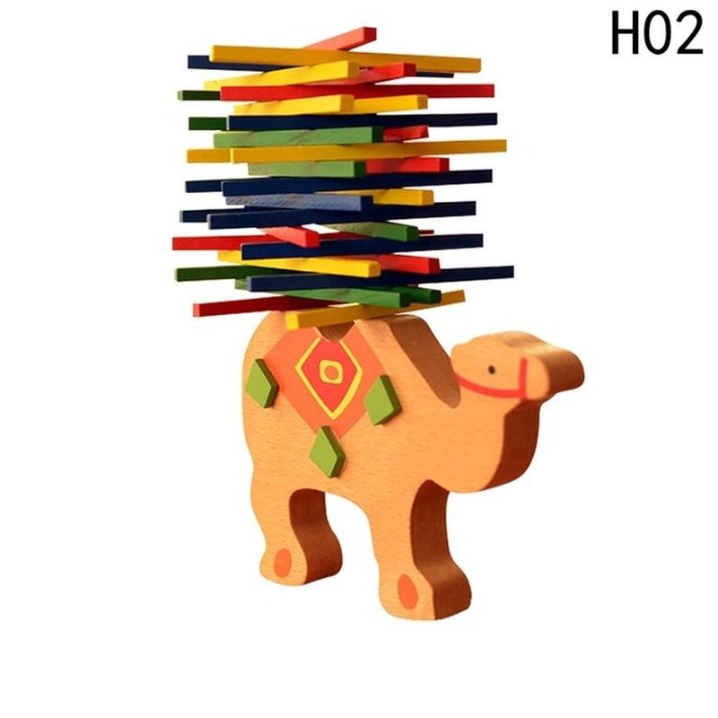 

Деревянный слон верблюд балансир игра родитель-ребенок детская развивающая игрушка camel