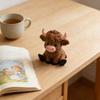 Tier Yak Figur Humorvolles Tier 3D Gedruckte Braune Yak Figur Für Schreibtisch Zuhause Und Auto Innenraum Dekorationen