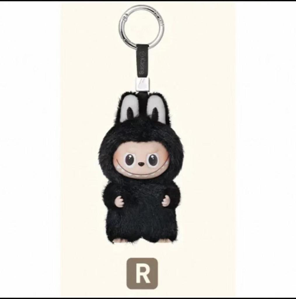 Cute Labubu New 4th Gen Mini Vinyl - Face Plush Blind Box: Ideal Backpack Accessory, Keychain & Christmas Gift, Also a Fun Children's Hand Puppet Toy