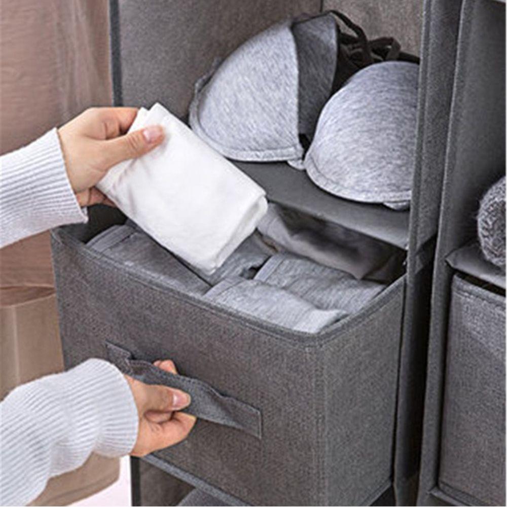 Closet Container Drawer Space Saver Clothes Organizer Wardrobe Storage Bags Hanging Storage Pouch