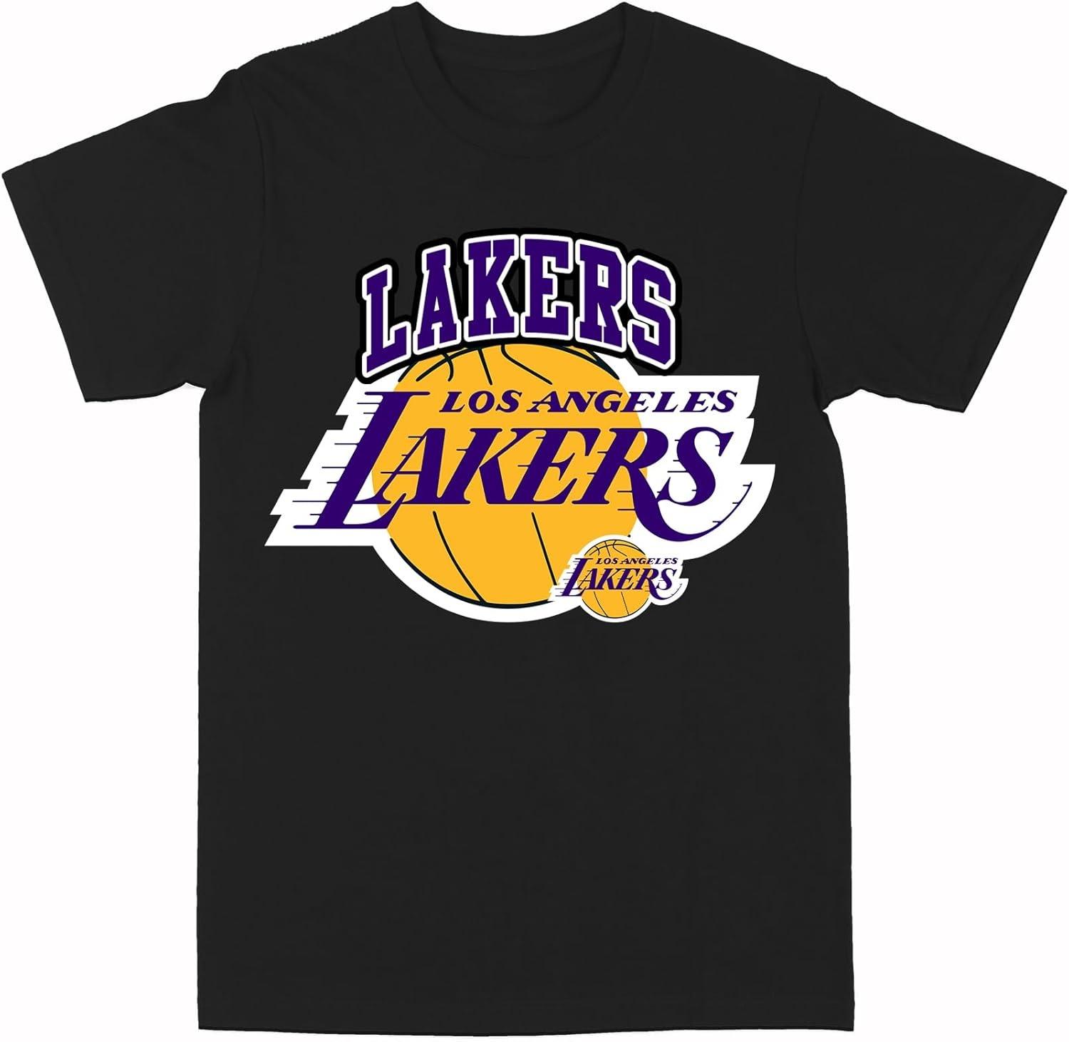 

Philcos NBA Los Angeles Lakers Lakers Logo Black T-Shirt XXXXXL чорний