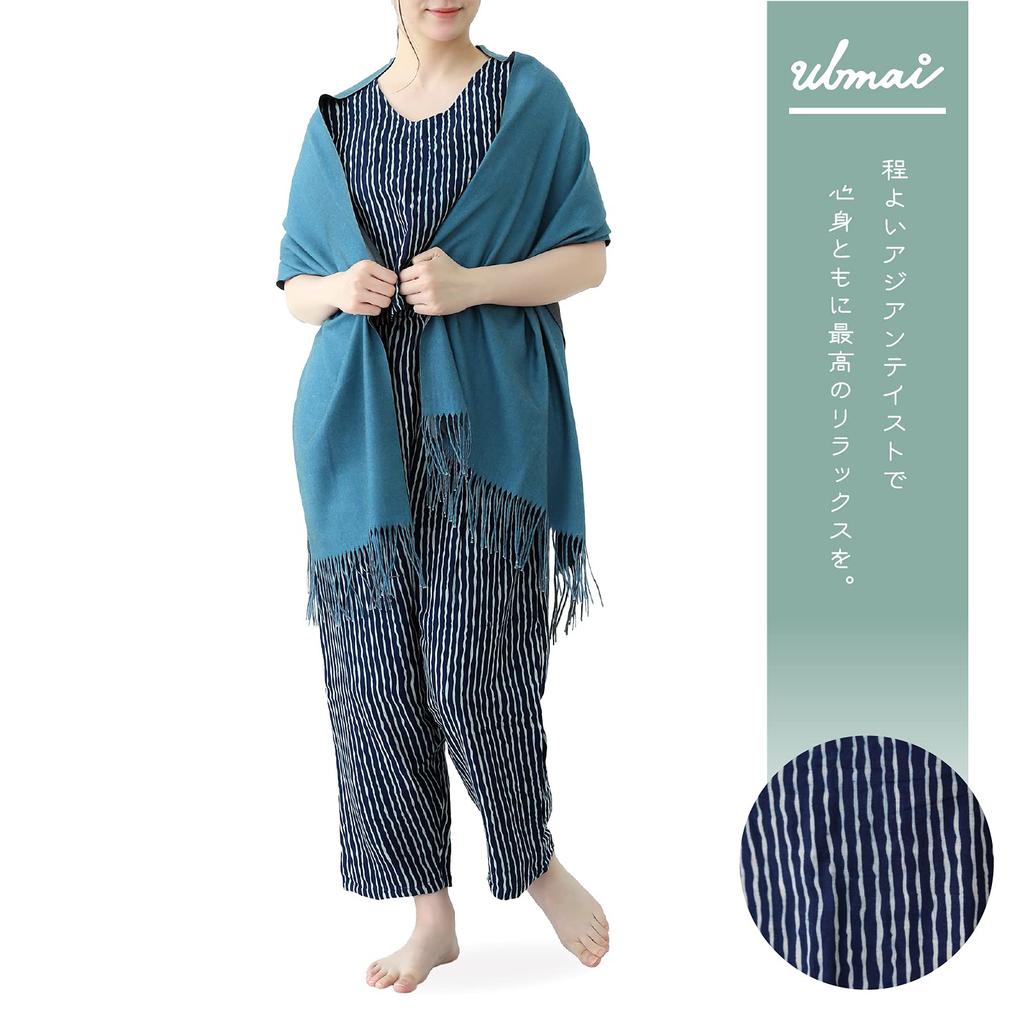 Ethnic Asian Natural Cotton Loungewear for Relaxation [ubmai] Women's