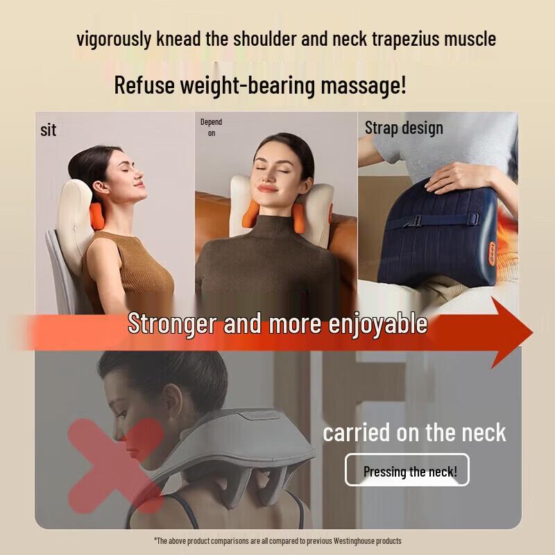 Westinghouse WCM-BX3-2S Shoulder Neck Massager CN plug (adapter included)