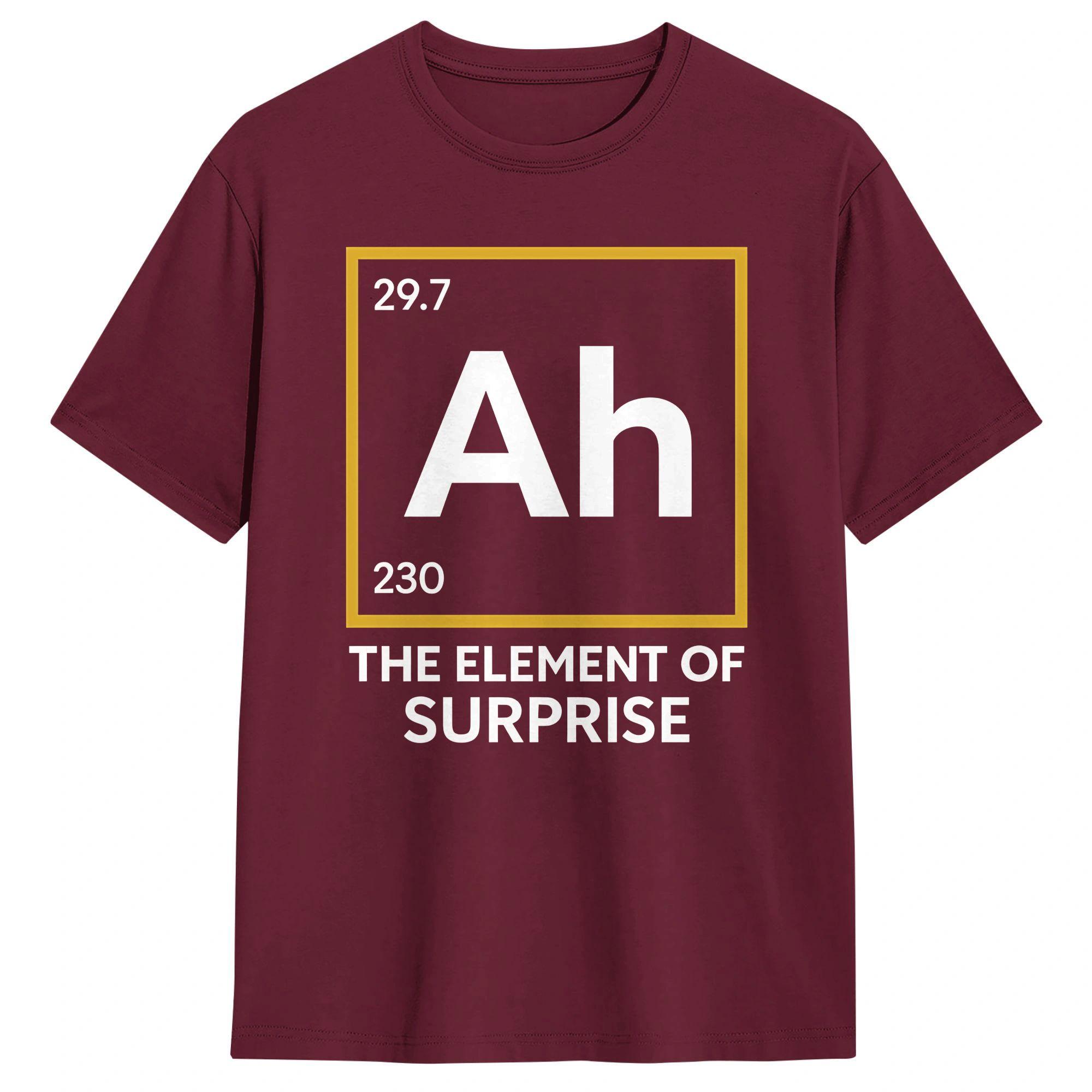 

Project Hail Mary Ah The EleUnisext of Surprise TShirt Beach Cotton T Shirts For Adult Print Tee Shirt Short Sleeve Y2K Funny Tees L