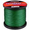 500m PE Dyneema Braided Fishing Line, 4-Strand, Multicolor: Red, Blue, Yellow, Green, Grey - Ideal for Sea Fishing