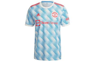 Men's Adidas Manchester United Soccer Jersey Men's Blue