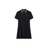 New FILA MODERN HERITAGE Short Sleeved Dress Women's Legend Blue F11W231309FNV
