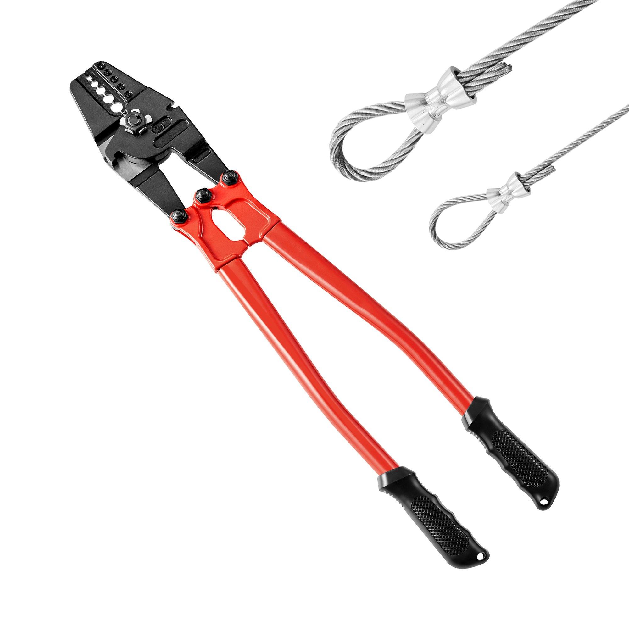 VEVOR 24 Inch Hand Swager Crimper