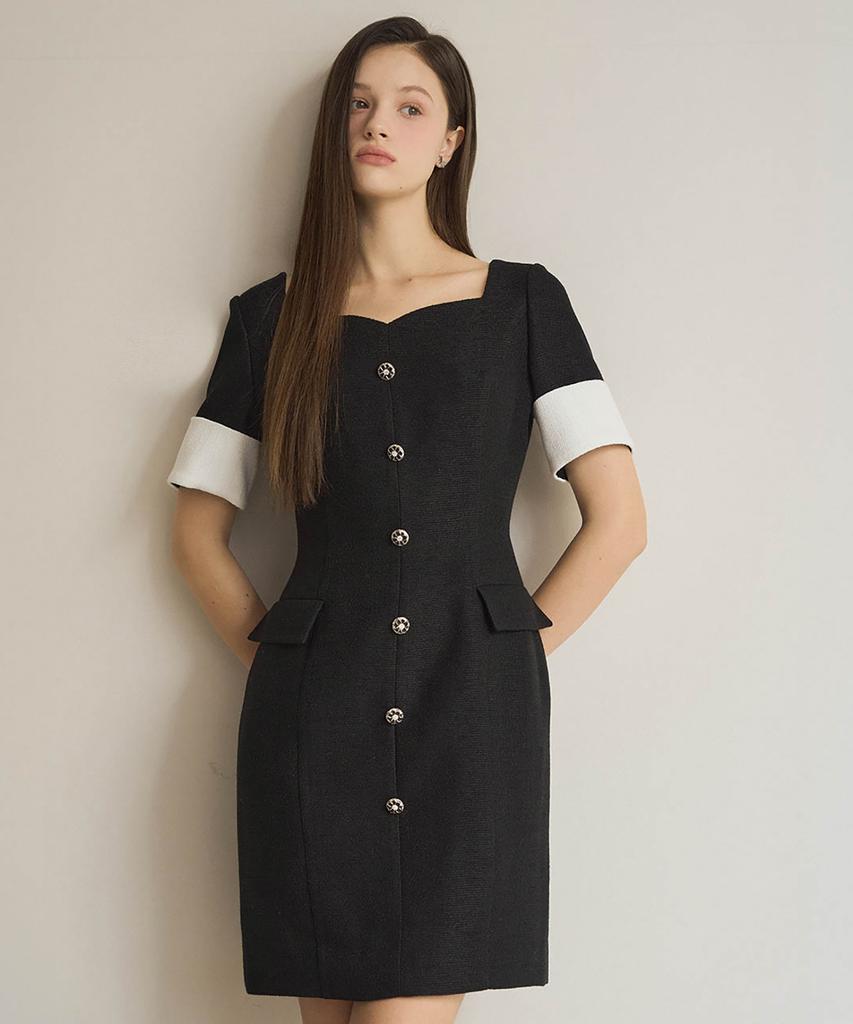 Julie And Kara 25Ss Collar 110 Won Fine Day Middleton Dress Black