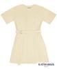 Catharsis Basic T-Shirt Mini Dress (Beige)_Free